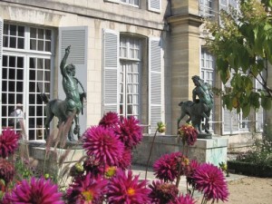 Garden Setting at Chateau De Malmaison