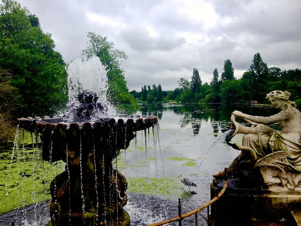 Tazza Fountain Italian Gardens - Online Flower Garden Italian Gardens in Hyde Park