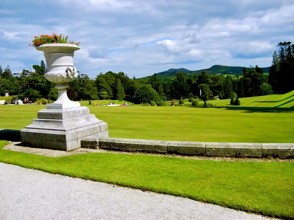 Powerscourt Gardens-` - Online Flower Garden Powerscourt Gardens, Dublin, Ireland