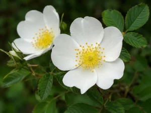Rosa arvensis or Briar Rose