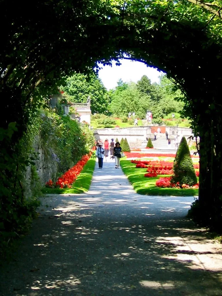 Mirabell Palace Gardens in Salzburg, Austria