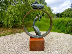 Sculptures by the Lake