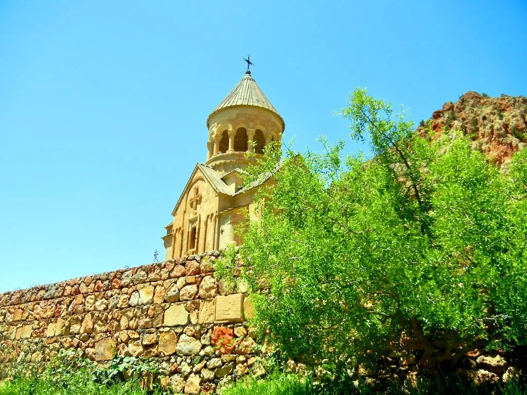 Wildflowers around Monastery of Noravank, Armenia