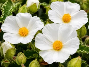 Cistus salviifolius or Gallipoli Rose