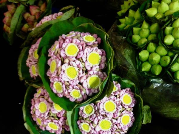 Bangkok Flower Market or Pak Khlong Talat