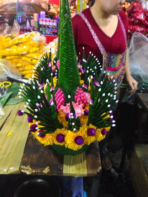 Bangkok Flower Market or Pak Khlong Talat