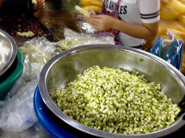 Bangkok Flower Market or Pak Khlong Talat